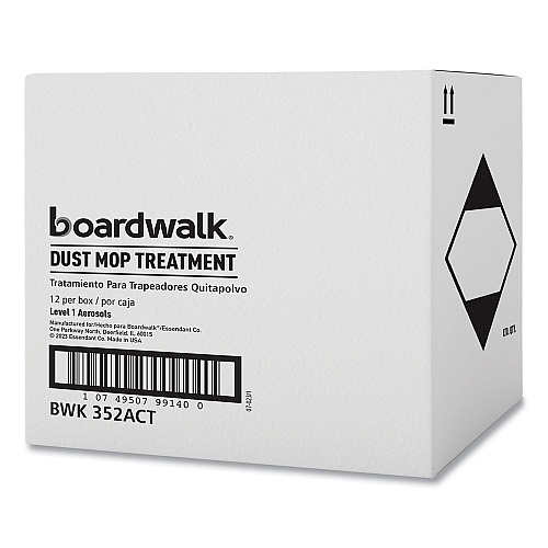 Boardwalk&reg; Dust Mop Treatment, 20 oz Aerosol, 12 Cans (BWK352ACT)