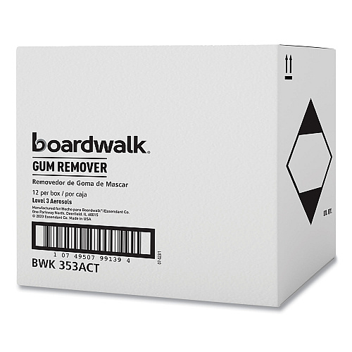 Boardwalk&reg; Chewing Gum & Candle Wax Remover, 12 Cans (BWK353ACT)