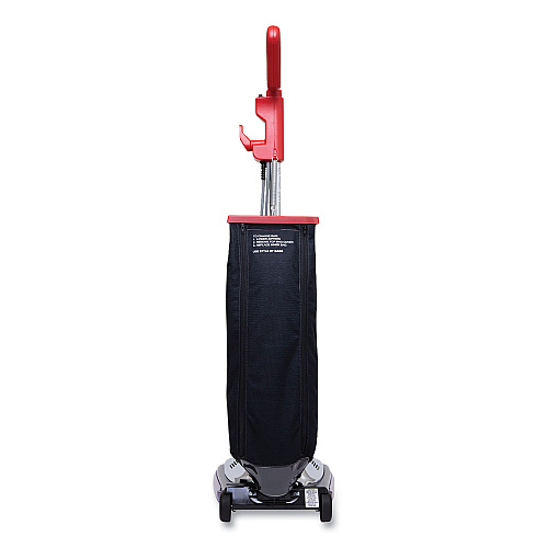 Sanitaire TRADITION QuietClean Upright Vacuum SC889A, 12" Cleaning Path, Gray/Red/Black (SC889D)
