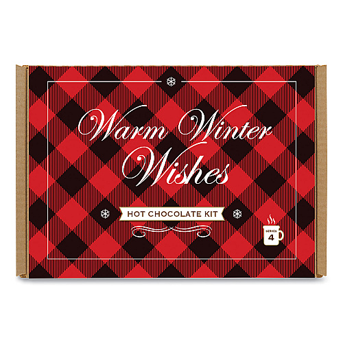 Snack Box Pros Warm Winter Wishes Hot Chocolate Kit, 20 Assorted Items/Box (70000117)