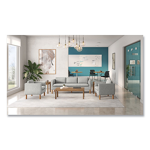 HON 80000 Series Laminate Occasional Coffee Table, Rectangular, 48w x 20d x 16h, Pinnacle (80191PINC)