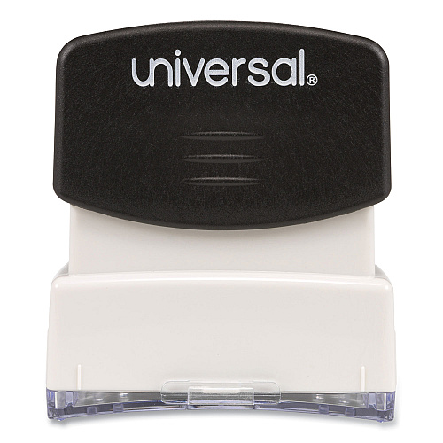 Universal Message Stamp, PAID, Pre-Inked One-Color, Red (UNV10062)
