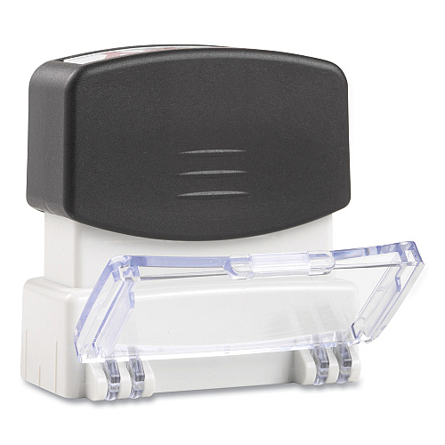 Universal Message Stamp, POSTED, Pre-Inked One-Color, Red (UNV10065)