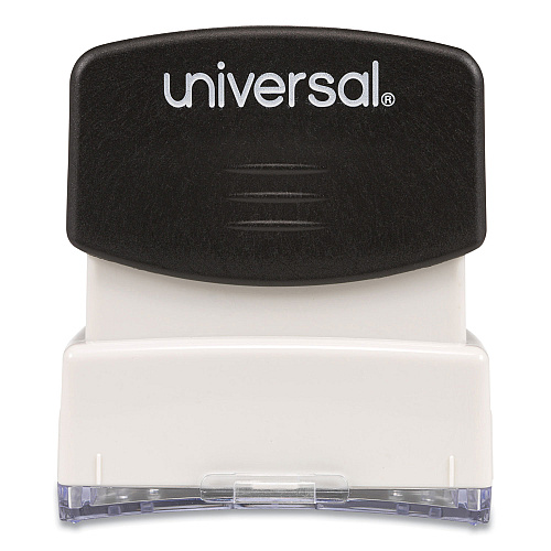 Universal Message Stamp, RECEIVED, Pre-Inked One-Color, Red (UNV10067)
