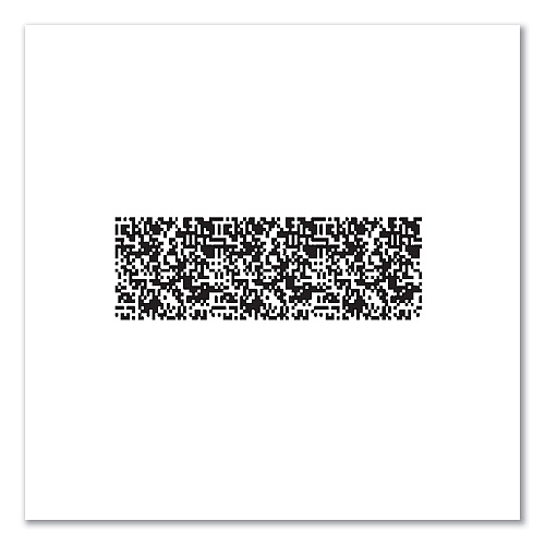 Universal Security Stamp, Obscures Area 1.69 x 0.56, Black (UNV10136)
