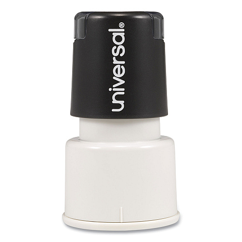 Universal Security Stamp, Obscures Area 1.69 x 0.56, Black (UNV10136)