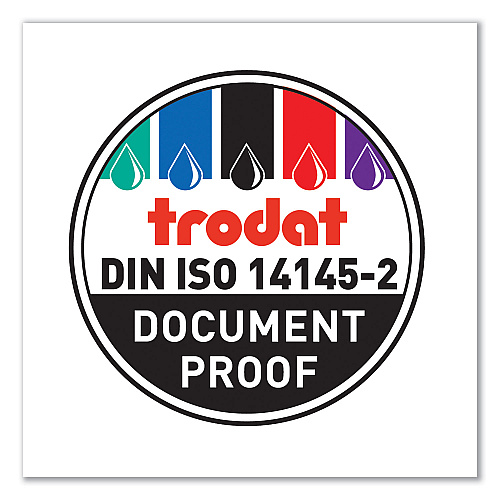 T5430 Professional Replacement Ink Pad for Trodat Custom Self-Inking Stamps, 1" x 1.63", Black (P5430BK)