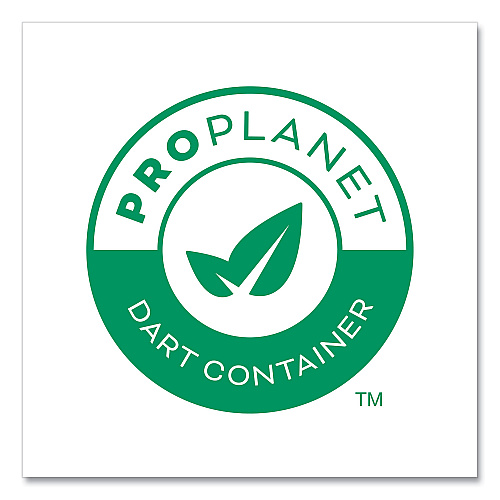 SOLO Compostable Paper Hot Cups, ProPlanet Seal, 8 oz, White/Green, 1,000/Carton (378PLAPLANET)