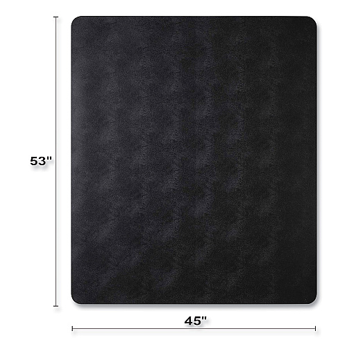 Deflecto Ergonomic Sit Stand Mat, 53 x 45, Black, 25/Pallet (CM24242BSS25)