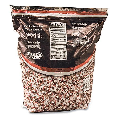 Tootsie Roll Midgees, Chocolate, 5 lb Bag (SN884580)