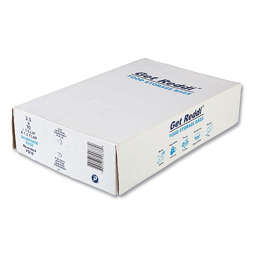 Inteplast Group Silverware Bags, 3.5" x 1.5" x 10", Clear, 2,000/Carton (PB10)