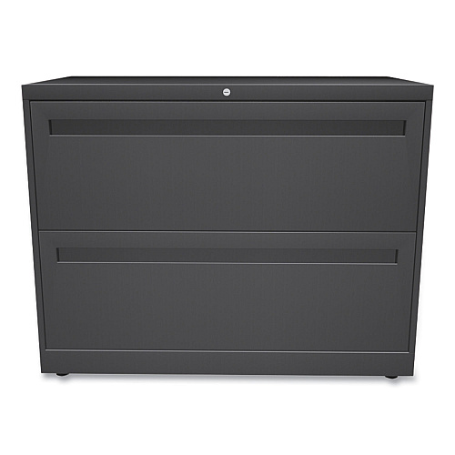 HON Brigade 700 Series Lateral File, 2 Legal/Letter-Size File Drawers, Charcoal, 36" x 18" x 28" (782LS)