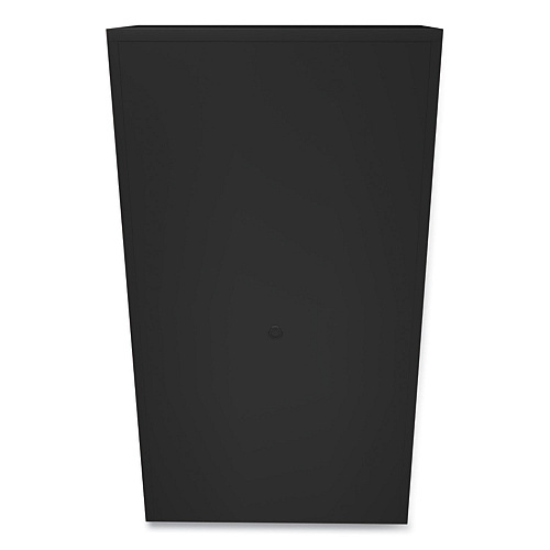 HON Brigade 700 Series Lateral File, Three-Shelf Enclosed Storage, 2 Legal/Letter-Size File Drawers, Black, 36" x 18" x 64.25" (785LSP)