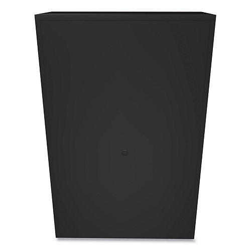 HON Brigade 700 Series Lateral File, Three-Shelf Enclosed Storage, 2 Legal/Letter-Size File Drawers, Black, 42" x 18" x 64.25" (795LSP)