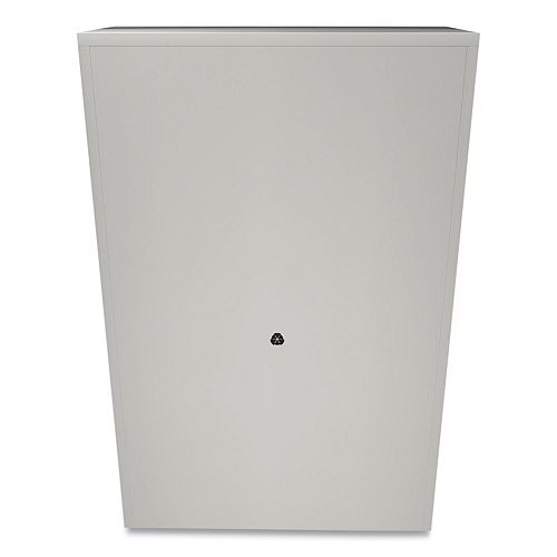 HON Brigade 700 Series Lateral File, Three-Shelf Enclosed Storage, 2 Legal/Letter-Size File Drawers, Gray, 42" x 18" x 64.25" (795LSQ)