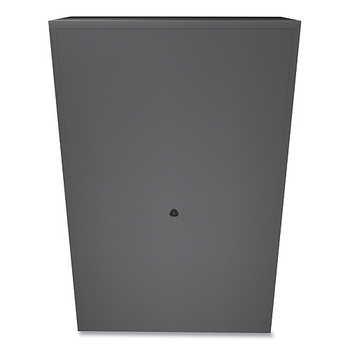 HON Brigade 700 Series Lateral File, Three-Shelf Enclosed Storage, 2 Legal/Letter-Size File Drawers, Charcoal, 42" x 18" x 64.25" (795LSS)