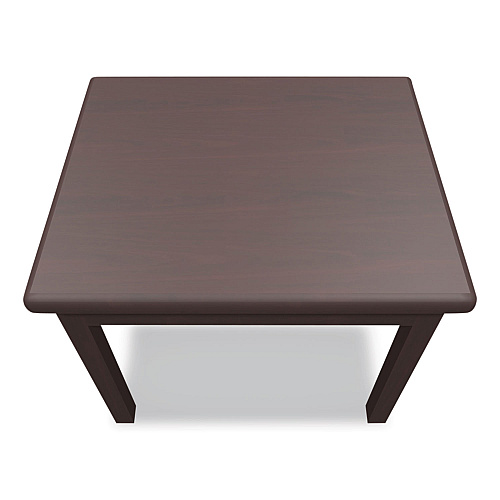 HON Laminate Occasional Table, Rectangular, 24w x 20d x 20h, Mahogany (80193NN)