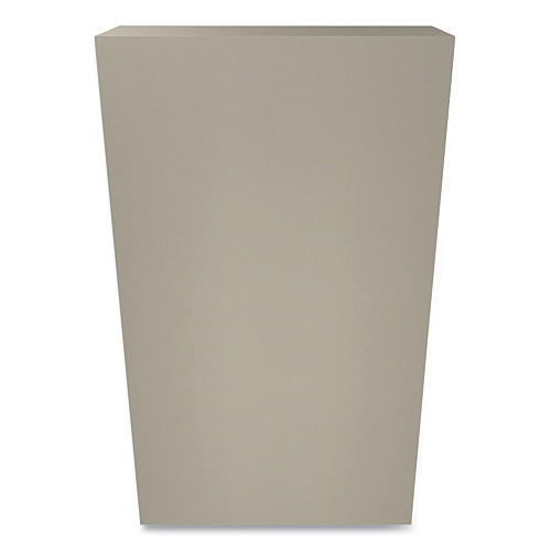 HON Metal Bookcase, Four-Shelf, 34.5w x 12.63d x 59h, Putty (S60ABCL)