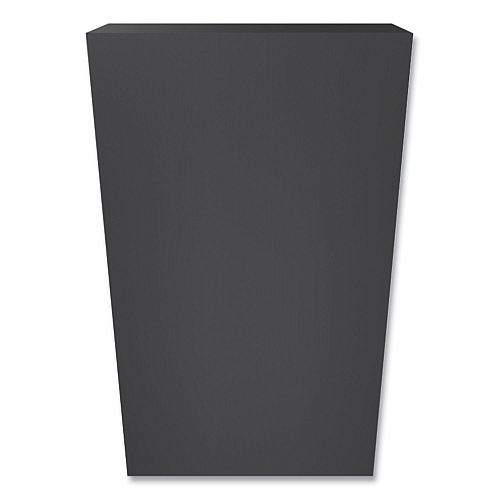 HON Metal Bookcase, Four-Shelf, 34.5w x 12.63d x 59h, Charcoal (S60ABCS)