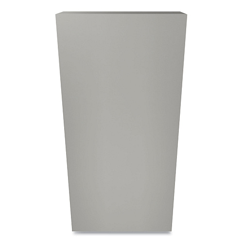 HON Metal Bookcase, Five-Shelf, 34.5w x 12.63d x 71h, Light Gray (S72ABCQ)