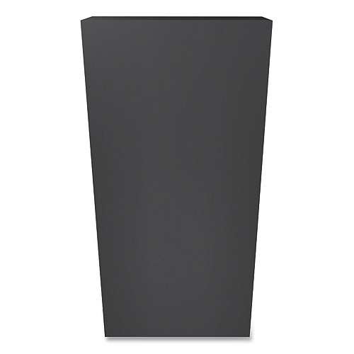 HON Metal Bookcase, Five-Shelf, 34.5w x 12.63d x 71h, Charcoal (S72ABCS)