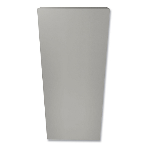 HON Metal Bookcase, Six-Shelf, 34.5w x 12.63d x 81.13h, Light Gray (S82ABCQ)