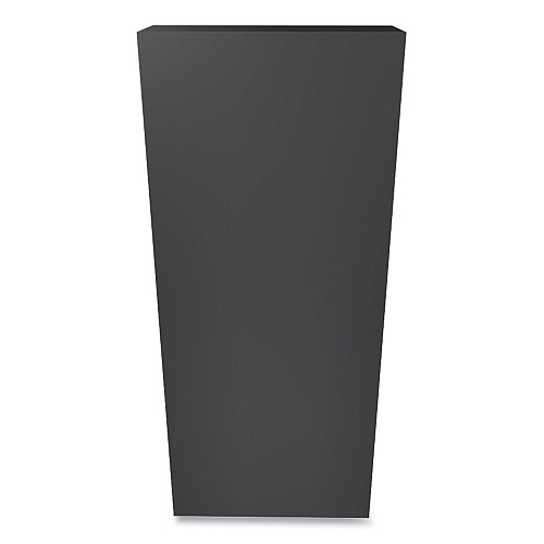 HON Metal Bookcase, Six-Shelf, 34.5w x 12.63d x 81.13h, Charcoal (S82ABCS)