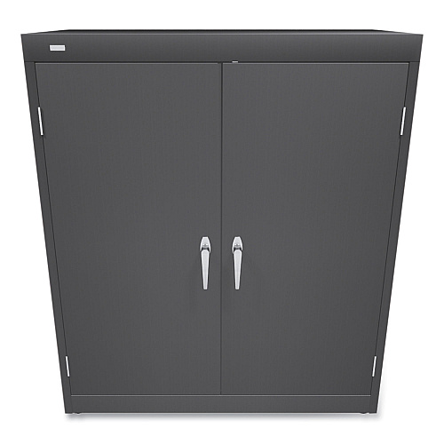 HON Assembled Storage Cabinet, 36w x 18.13d x 41.75h, Charcoal (SC1842S)