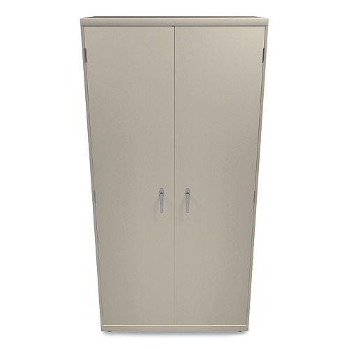 HON Assembled Storage Cabinet, 36w x 18.13d x 71.75h, Putty (SC1872L)