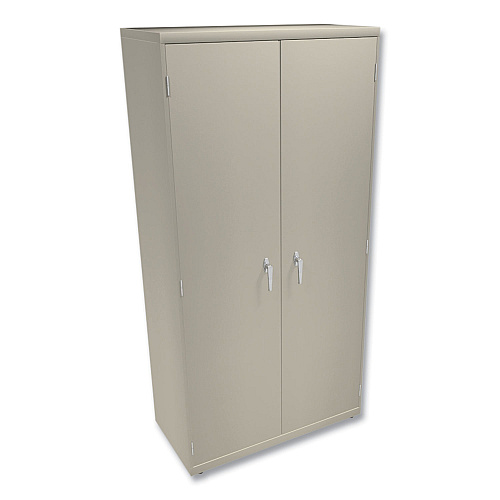HON Assembled Storage Cabinet, 36w x 18.13d x 71.75h, Putty (SC1872L)