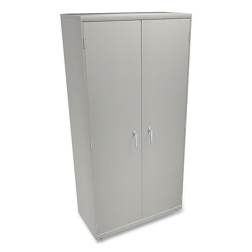 HON Assembled Storage Cabinet, 36w x 18.13d x 71.75h, Light Gray (SC1872Q)