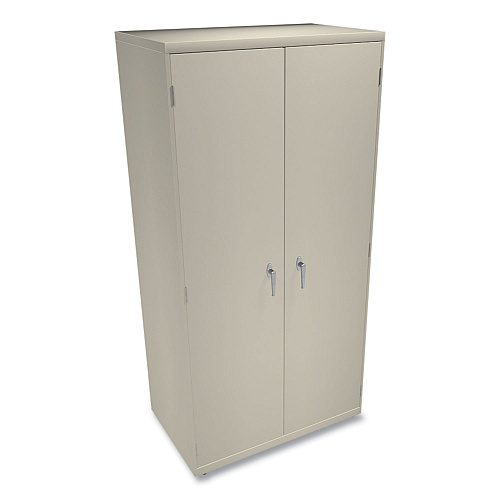 HON Assembled Storage Cabinet, 36w x 24.25d x 71.75h, Putty (SC2472L)