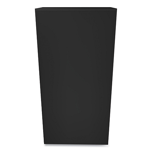HON Assembled Storage Cabinet, 36w x 24.25d x 71.75h, Black (SC2472P)
