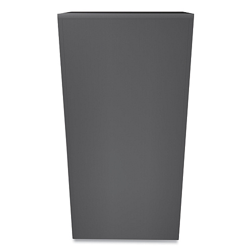 HON Assembled Storage Cabinet, 36w x 24.25d x 71.75, Charcoal (SC2472S)
