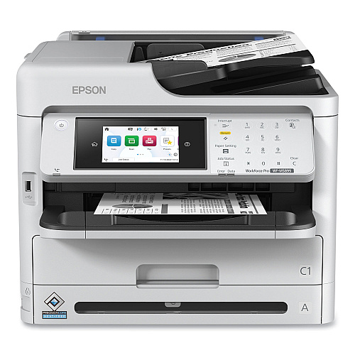Epson WorkForce Pro WF-M5899 Monochrome MFP Printer, Copy/Fax/Print/Scan (C11CK76201)