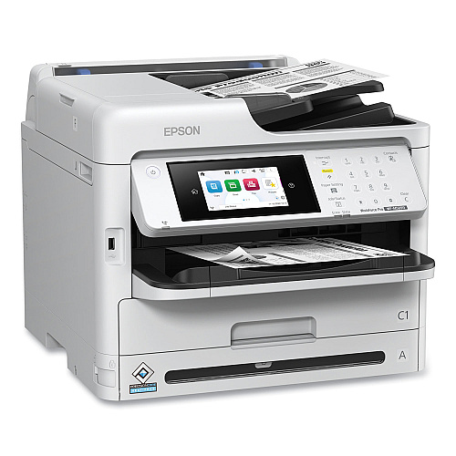Epson WorkForce Pro WF-M5899 Monochrome MFP Printer, Copy/Fax/Print/Scan (C11CK76201)