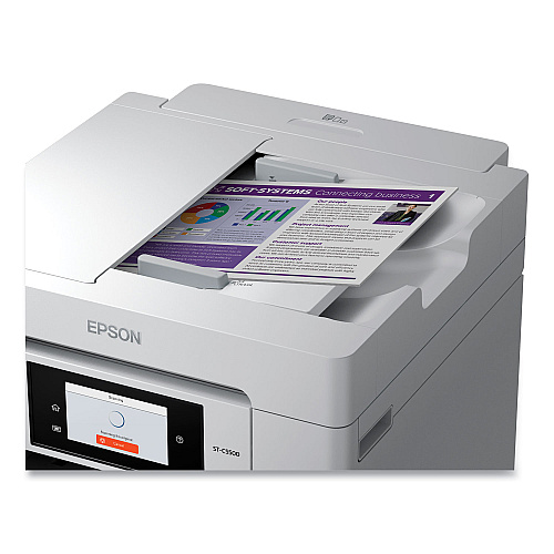 Epson WorkForce Pro ST-C5500 Supertank Color MFP, Copy/Fax/Print/Scan (C11CJ28202)