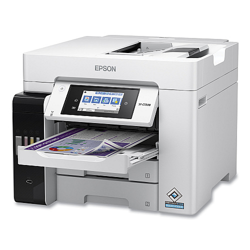 Epson WorkForce Pro ST-C5500 Supertank Color MFP, Copy/Fax/Print/Scan (C11CJ28202)