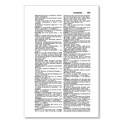 Merriam Webster Thesaurus, Paperback, 832 Pages (0983)