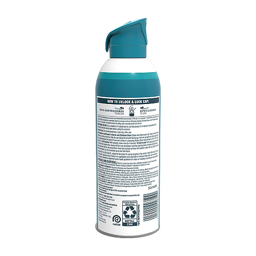 LYSOL Air Sanitizer Spray, Simple Fresh, 10 oz Aerosol Spray, 6/Carton (99350CT)
