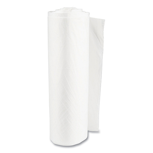Inteplast Group High-Density Commercial Can Liner Value Pack, 60 gal, 14 mic, 38" x 58", Clear, Interleaved Roll, 25 Bags/Roll, 8 Rolls/CT (VALH3860N16)