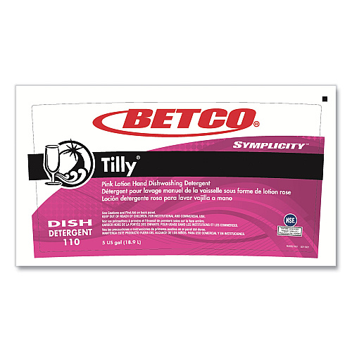Betco Symplicity Tilly Hand Dishwashing Detergent, Fresh Bouquet Scent, 5 gal Pail (1100500)