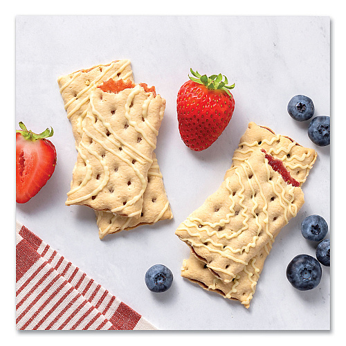 Kellogg's Special K Pastry Crisps, (36) Strawberry; (24) Blueberry, 0.88 oz, 2/Pouch, 30 Pouches/Carton (22001007)