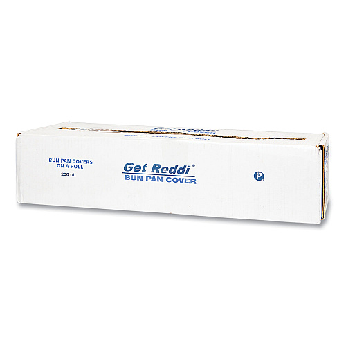 Inteplast Group Poly Bun Pan Cover Lid, 21 x 35, 19 Micron, Clear, Plastic, 200/Carton (BP21635)
