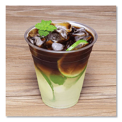 Karat PET Plastic Cups, 98 mm Rim Diameter, 12 oz, Clear, 1,000/Carton (CKC12)