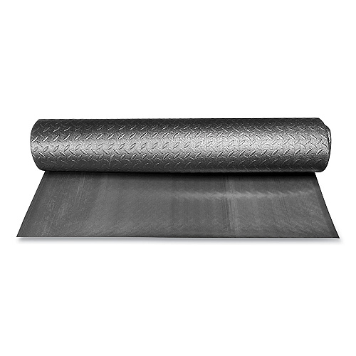 Crown Mats Tuff-Spun Foot Lover Diamond Surface Mat, Rectangular, 36 x 60, Black (FL3660KD)