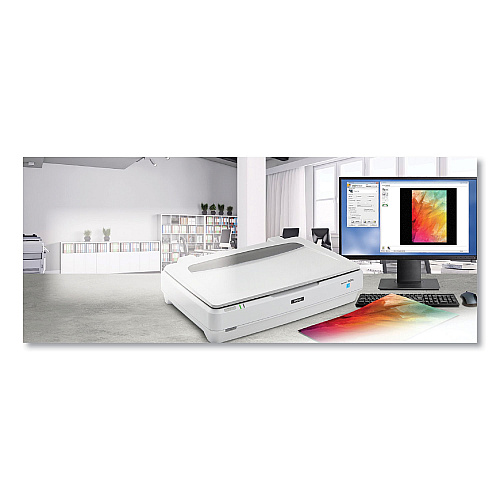 Epson Expression 13000XL Archival Scanner, Scans Up to 12.2" x 17.2", 4800 dpi Optical Resolution (B11B257201)