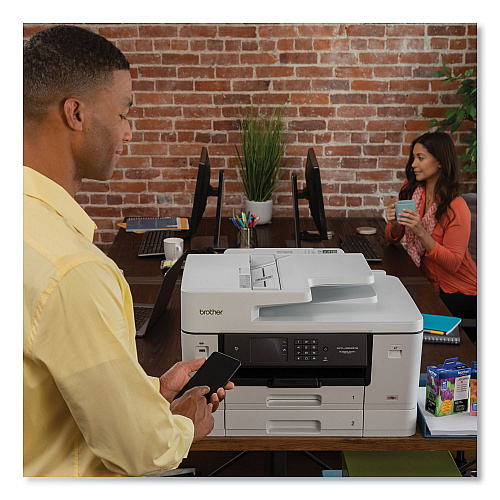 Brother MFC-J6940DW Color All-in-One Inkjet Printer, Copy/Fax/Print/Scan