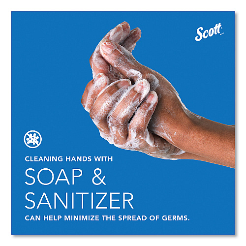 Scott Essential Manual Skin Care Dispenser, 1,000 mL, 5 x 5.25 x 8.38, White (92144)