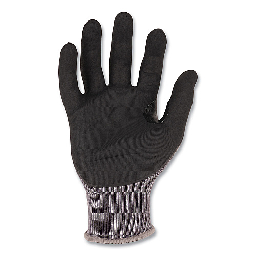 ergodyne ProFlex 7043 ANSI A4 Nitrile Coated CR Gloves, Gray, Small, 12 Pairs (10512)